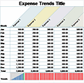 Free Download Small Business Monthly Expense Report Template
