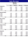 Free Download Sales revenue report
