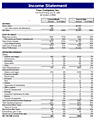 Free Download Income statement