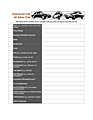 Download Checklist Templates For Ideal Dream Car for Microsoft Word 2007 or newer