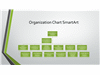 Organizational Chart (gray, Green, Widescreen)