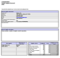 Download Supplier Analysis Scorecard for Microsoft Excel 2003 or newer